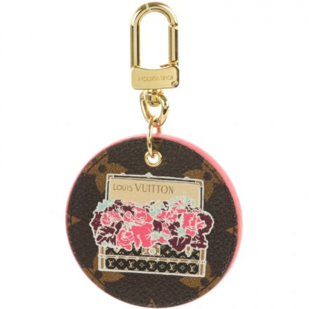 Auth💕LOUIS VUITTON  Illustre Posies Key bad charm